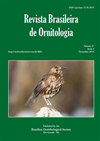 Revista Brasileira de Ornitologia杂志封面